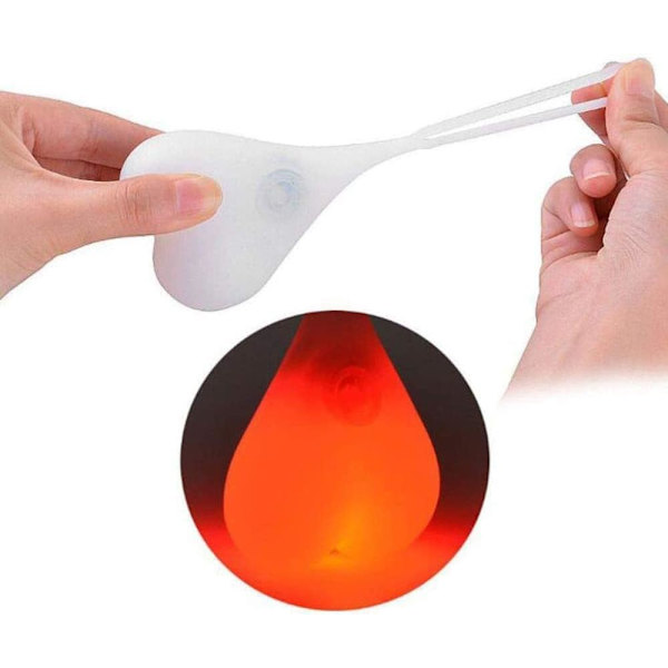 Sykkel Ball Baklys, Sykkel Hjerte Advarselslys, Natt Essentia