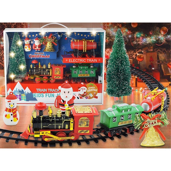 ##/Juletog med lys og lyd fra The Stars Toy Train - Samlet##/