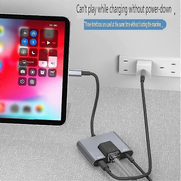 Type-C Mobiiliverkkokortti Verkkokaapelin Muunnin RJ45 Ethernet-Sovittimeen
