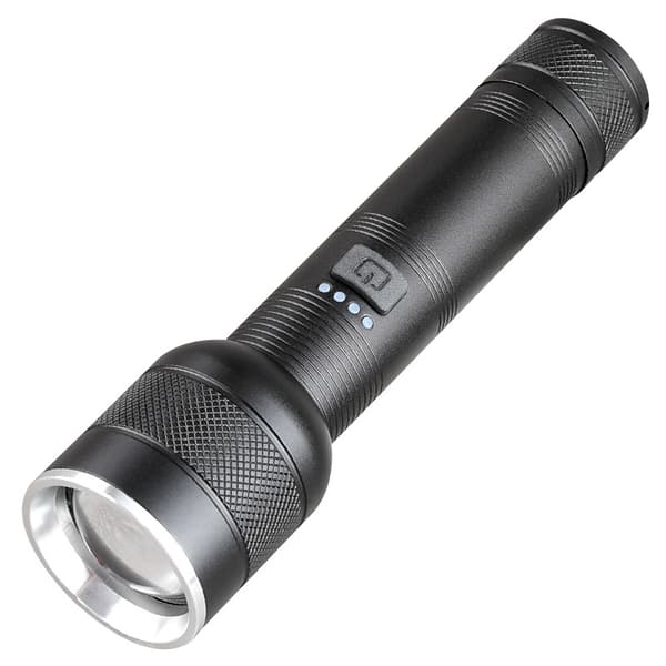 ampe Genopladelig LED Lommelygte, 2 stk. 2000L Ultra Kraftfuld Militær