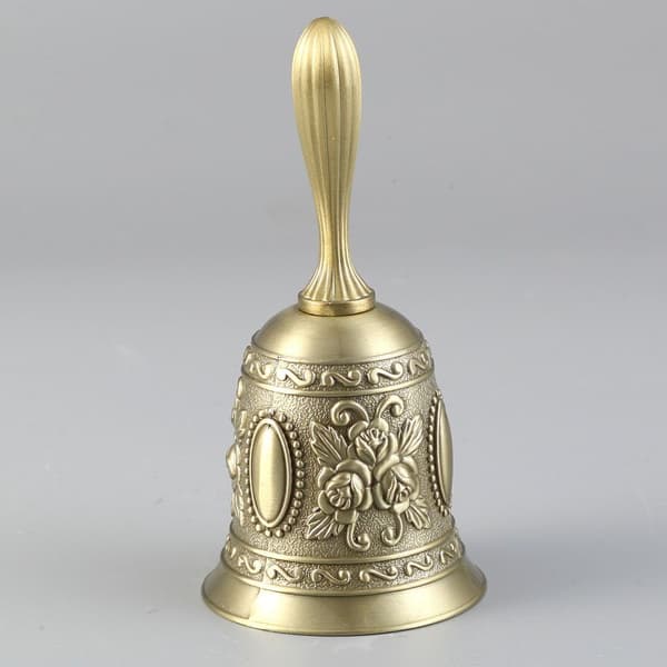 ##/Hängande dekorativ handklocka, klassisk antik ringklocka##/