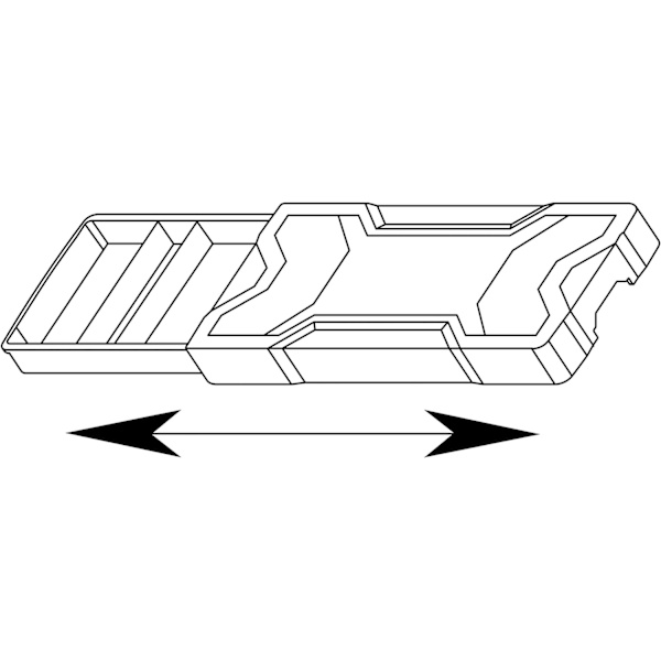25 X-formade skruvbitsar elektrisk borr X-formad elektrisk skruv