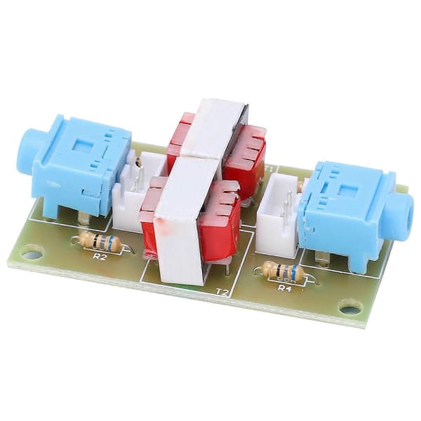 Stereo Audio Isolator Modul Felles Jord Anti-Interferens Støyisolasjonskort XHM372