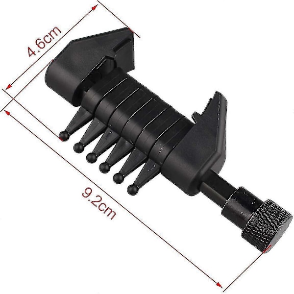 Multifunksjonell Capo Gitar Capo Åpen Individuelt Variabel Stemmegitar Transponator Gitar Tone Chang