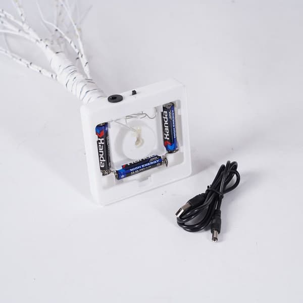 Påskdekoration, (Varmvit) Timer Batteridriven Påskträd