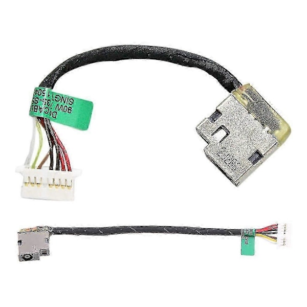 For DC Strømkontakt Socket Plugg Ladeport Med Kabel For HP Pavilion X360