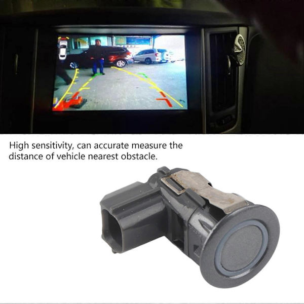 Bil PDC Kofanger Parkeringssensor Baksensor Passer til Infiniti 25994?CM10D (Sølv Sort)