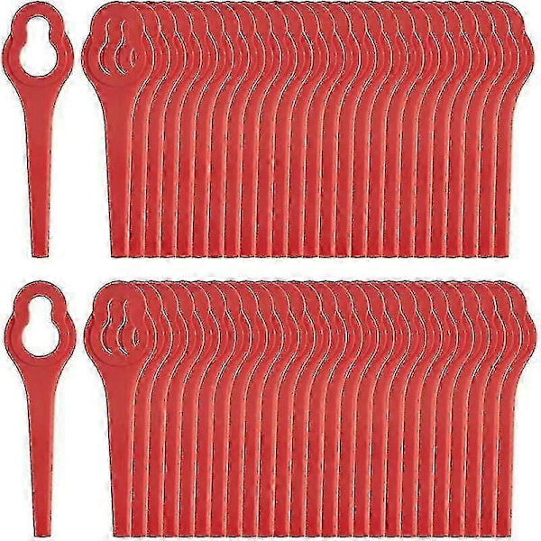 Pakke med 50 blader kompatible med Ferrex Aldi Far 20-i kantklipper, erstatningsblader for Ferrex trådløs kantklipper