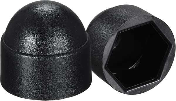 Plastkuppel Bolt Mutter Beskyttelseshette Deksel M8/13mm Heksagonal Skr