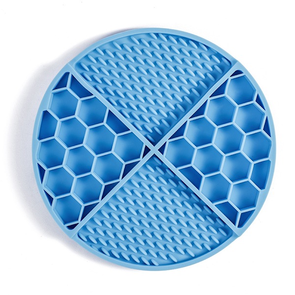 ##/Silikon Læk Mat Hund Læk Mat Langsom Foder Puder til Hunde Langsom Foder med Kraftfulde Sugkopper Under Pet Bad Licking##/