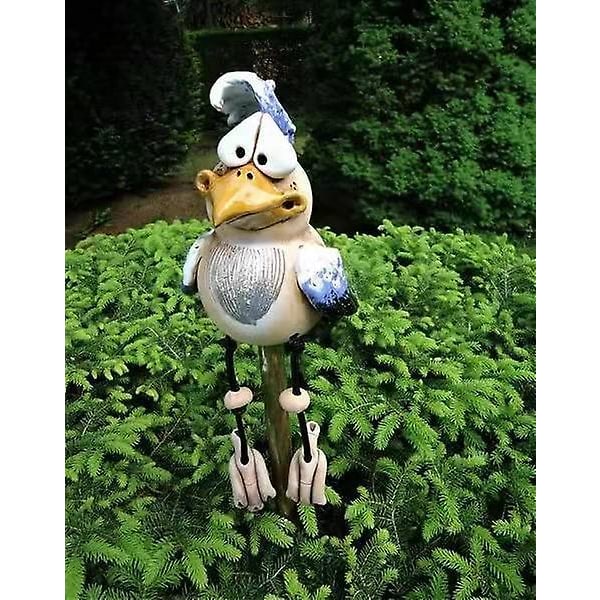 1 stk Daze Chicken Statuer, Utendørs Daze Chicken Skulptur, Daze Chicken-