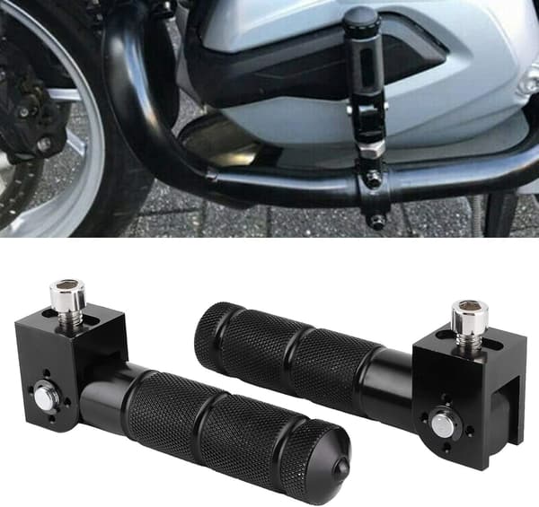Motorcykel Fotpinne 2st Universal Aluminium Pedaler för Motorcykel Elbil