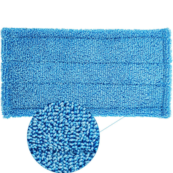 2 st Swiffer platta klibbiga moppdukar moppdyna mikrofibermopp mopphuvud