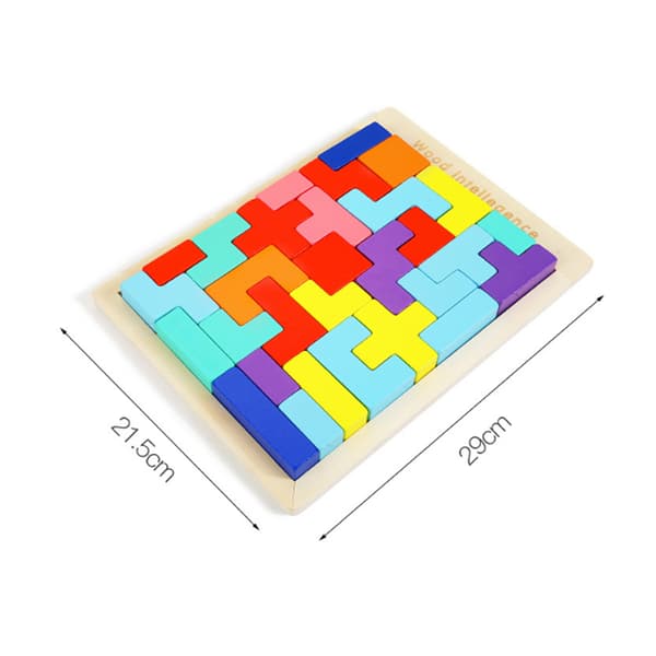 Tetris-rakennuspalikat, opettavaiset rakennuslelut