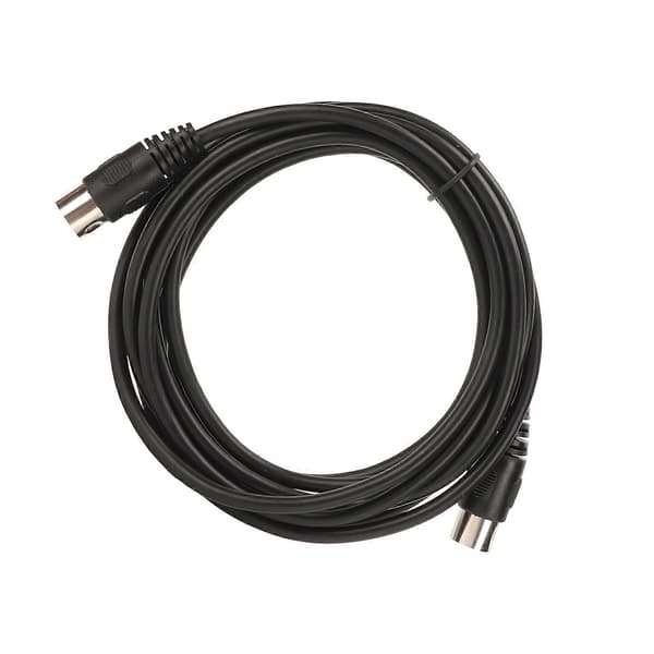 7-pin DIN-kabel han til han, plug and play, stort DIN-forlængerkabel til computere, medicinsk udstyr, 3 meter