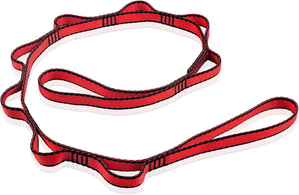 Røde Daisy Chains, 110cm Yoga Hammock Forlængelsesrem, Justerbar