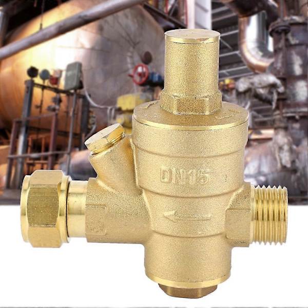 DN15 1/2\" Justerbar Vandtryksreducerende Regulatorventil PN1.6