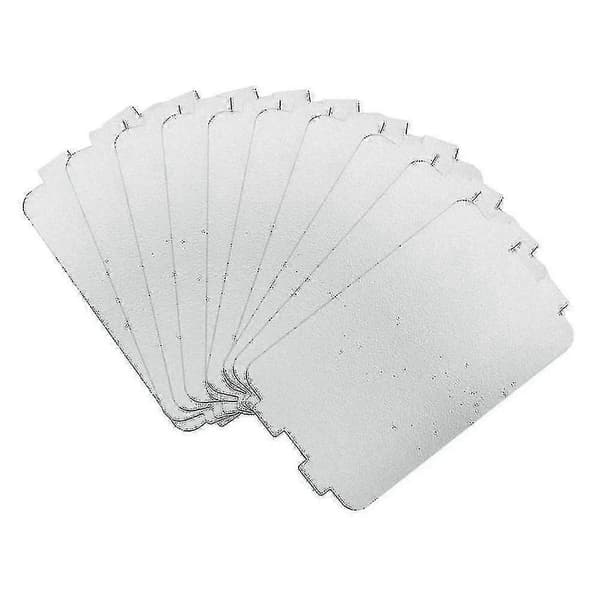 10-pack Mikrovågsugn Universal Glimmerfolier, Ersättningsark Klipp Mikrovågsugnstillbehör