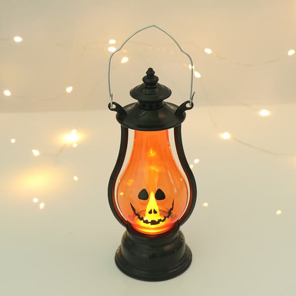 /#/Halloween græskarlys - B, Halloween LED stearinlys dekoration, Ha/#/