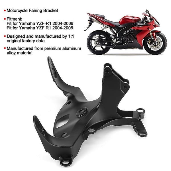 Kåpfäste Övre Främre Strålkastarhållare Motorcykelmodifiering Passar Yamaha YZF R1