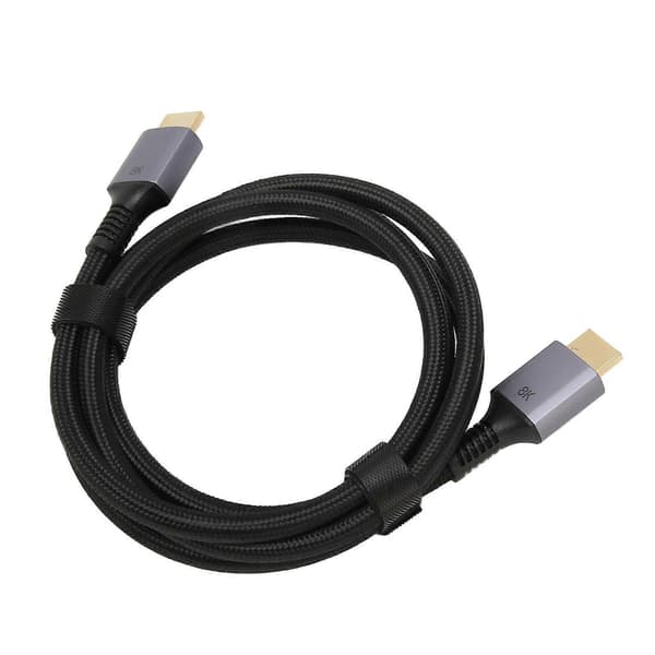 8K HD Videokabel HD Multimedia Interface 2.1 8K Vid 60Hz 4K Vid 120Hz 3D Surroundljud Videokabel 1,5m