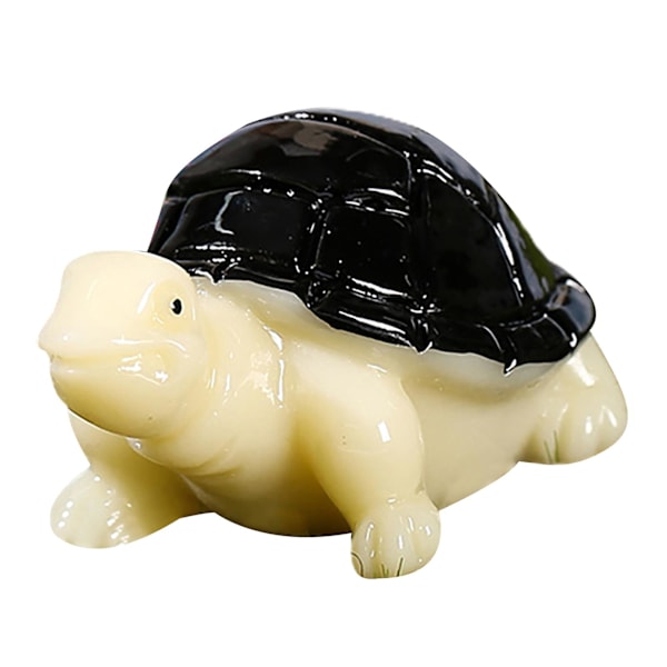 Havestatue Realistisk Udseende Vandtæt Resin Dyrestatue Mikro Landskab DIY Ornament Til Hjemmet Tortoise