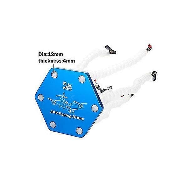 RJXHOBBY 64st Halkfria Silikonbrickor Packningar för Hjälpande Händer Tredje Hand Pana Hand