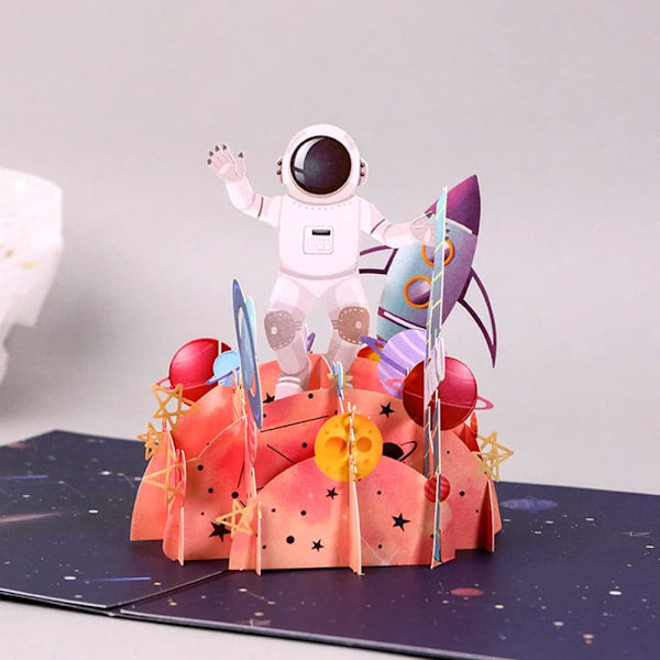 Fødselsdagskort Gave til dine Børn, Venner og Kærester, 3D Pop Up