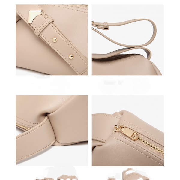 (Brun) Armhule Taske Moderne Enkel Dame Taske