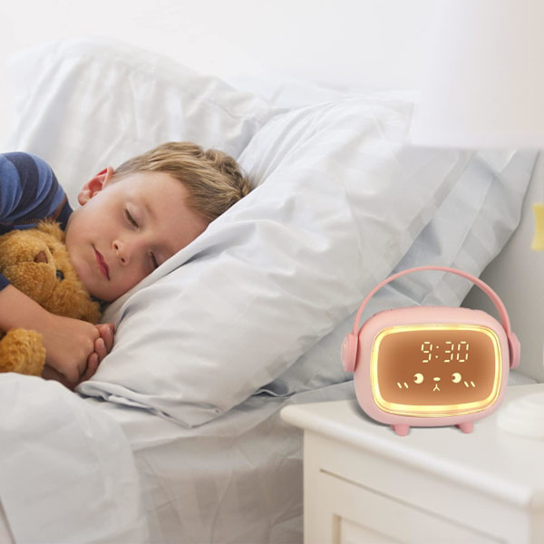Digital vækkeur til børn, vækkeur til drenge og piger med