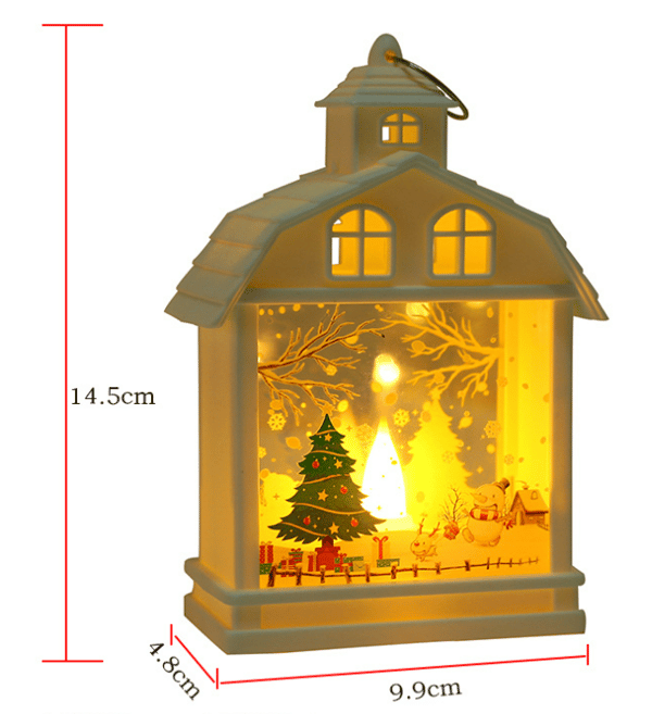 ##/Kreativa julhuslyktor - älg, LED-julsmycke##/