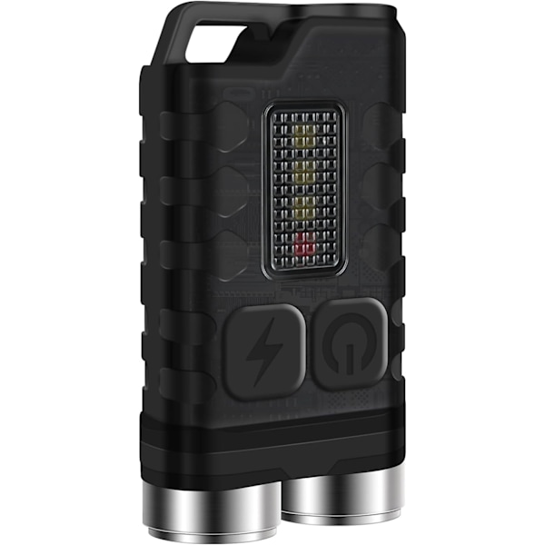 V3 Mini Ladattava Taskulamppu Led-Valo Voimakas 900 Lumen