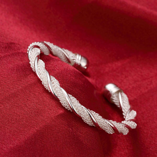 Mode Uendelig Armbånd Kærlighed Hjerte Mønster Læder Striktov P