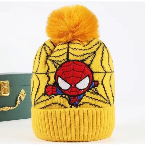 (Gul) Gutter Spider-Man Lue Vinter Varme
