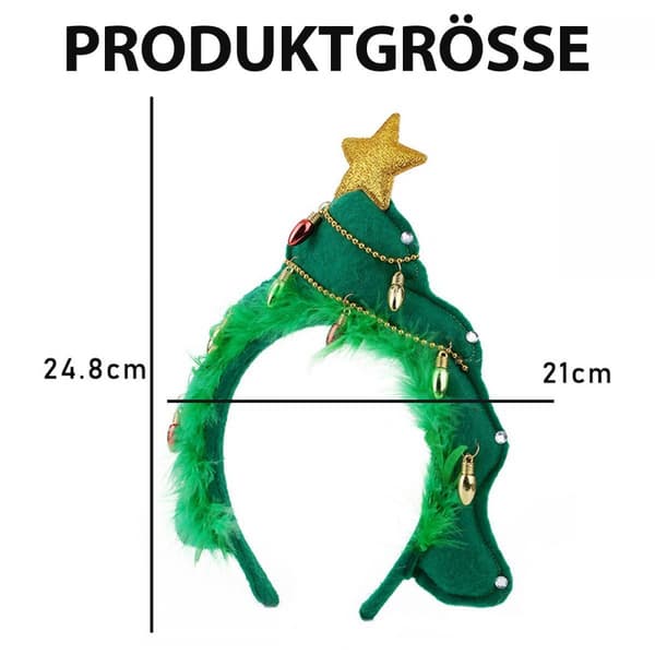 ##/Julhuvudband julhatt huvudband julgran##/