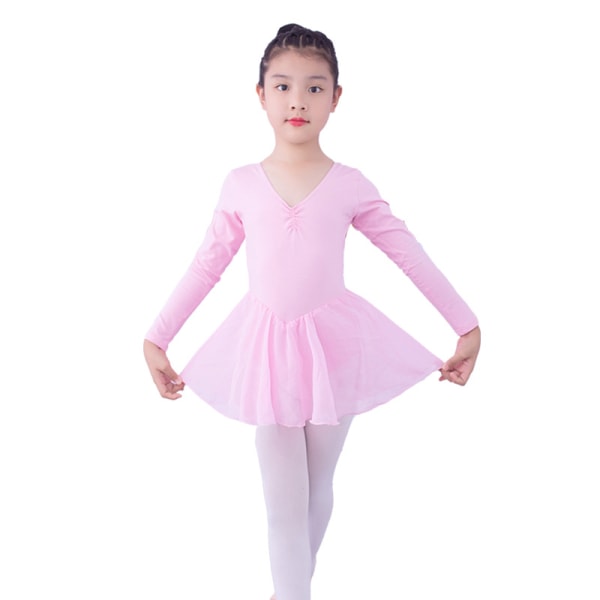 Piger Ballet Kjole Børn Gymnastik Danse Trikot Kostume Dancewe