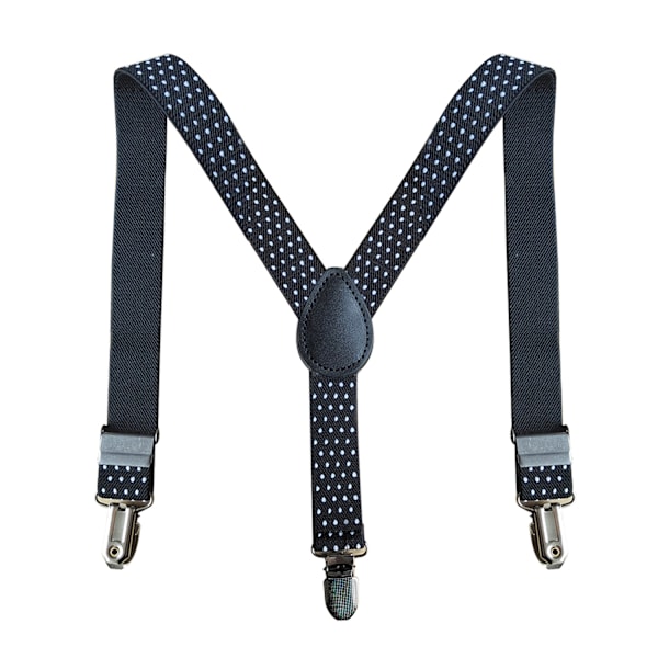 ##/Hängslen och fluga set - prickig elastisk - Herrkläder accessoarer för bröllop formella evenemang##/