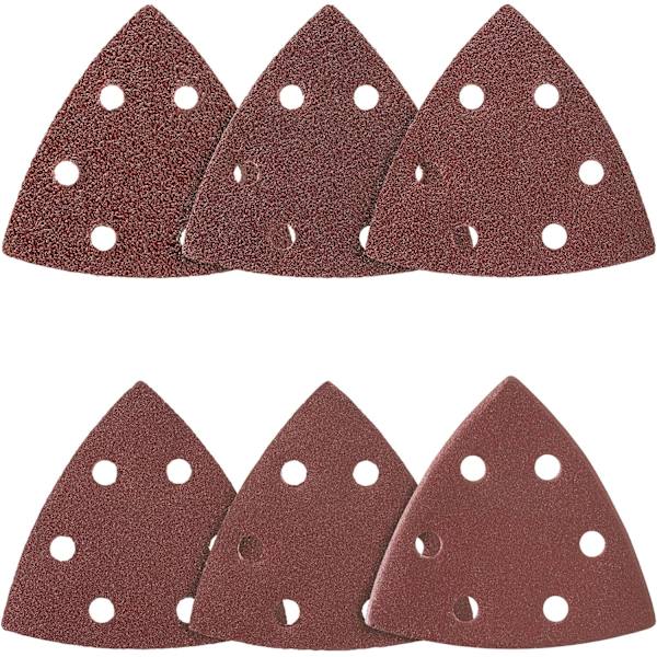 Delta-Slibeskiver │ 120 stk. │ 6 huller │ 93 x 93 x 93 mm