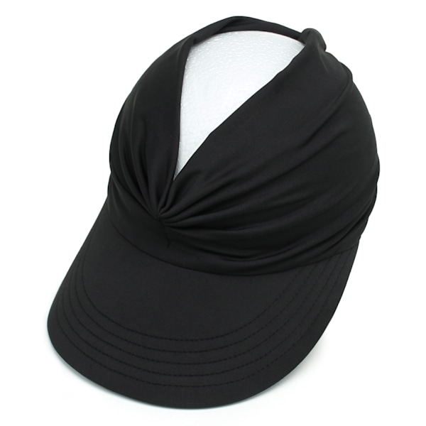 /#/Visor Cap Dame Solhat - Bred Skygge - UV Beskyttelse UPF 50+ Sammenfoldelig Strandhat - Hurtigtørrende - Solbeskyttelse - Strand Sports Cap/#/