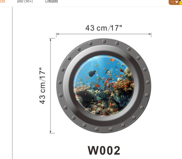 Kaksi osainen setti 43cm × 43cm Uusi U-vene Tarina U-vene Ocean View Nur