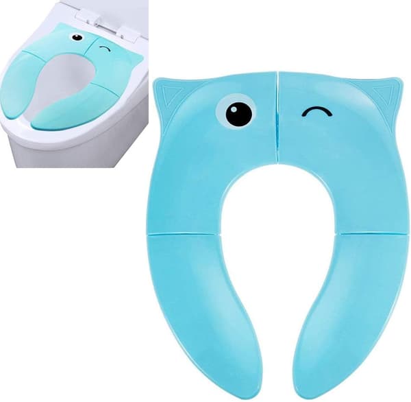 Baby Toalettforhøyer, Reisetoalettforhøyer, Foldbar Barnestole