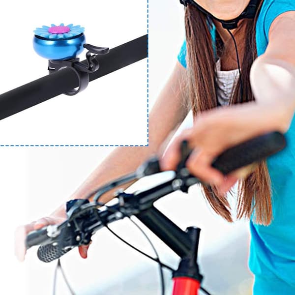 ##/Blå cykelklocka för barn pojkar##/