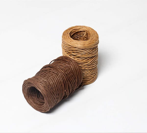 x 50m Papirsnor, Jern Rattan Papir Naturlig Tråd Papir Macrame