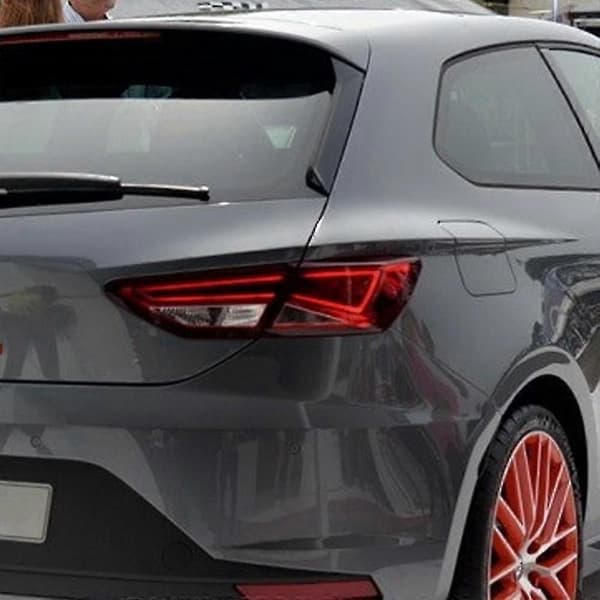 Bilfönsterlist Läppspoiler för Seat Leon 5F FR Mk3 MK3.5 Bakre Takvinge Sidokant Baklucka Spoiler