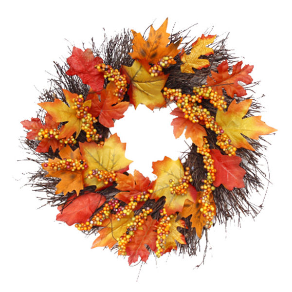 Halloween krans simulerings blomsterkrans guirlande