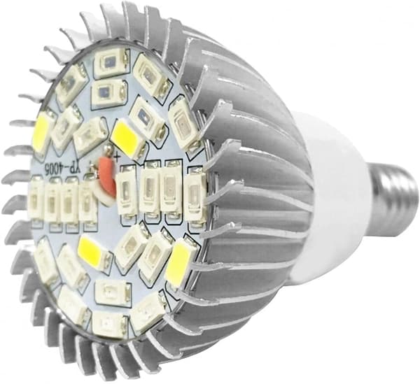 ##/Växtlampa, energisparande 28W fullspektrum aluminium##/