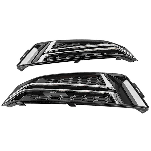 2 stk. Frontkofanger Nedre Grill Sort 8W0807681F Erstatning Passer til A4 S4 B9 2016-2018