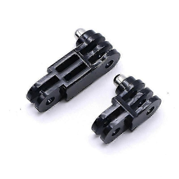 Justerbara raka skarvar Fäste Förlängning Pivot Arm Adapter Set, lång och kort samma/vertikal riktning Kompatibel med Gopro, inklusive en uppsättning lång