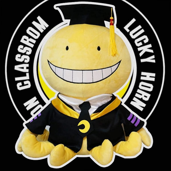 Manga Plush Koro Sensei Classroom Karakter Blæksprutte Plyslegetøj Do