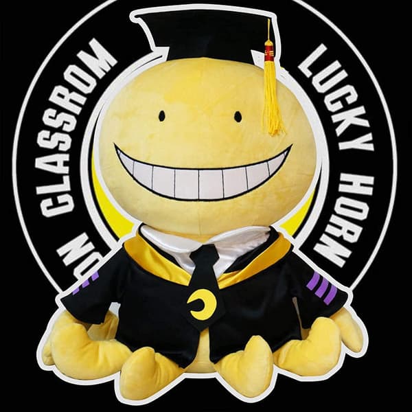 Manga Plysch Koro Sensei Klassrumskaraktär Bläckfisk Plyschleksak Do